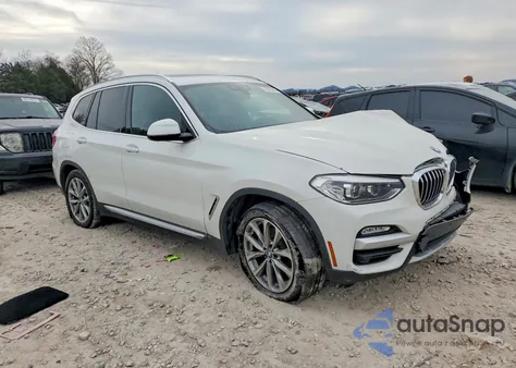 2019 BMW X3 xDrive30I z USA, uszkodzony, nr VIN 5UXTR9C55KLR07633